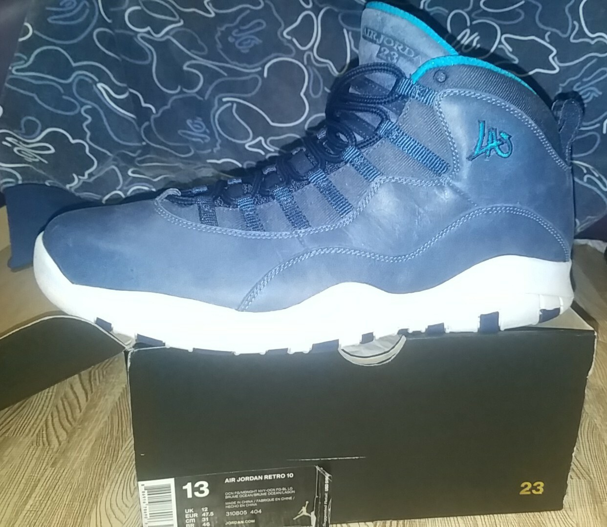 Купить Air Jordan 10 Retro 'LOS ANGELES 