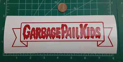Garbage Pail Kids Logo Sticker GPK Die Cut Vinyl Transfer Decal | eBay