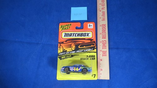 1993 Matchbox T-Bird Stock Car #7 BRAND NEW SEALED - Picture 3 of 3