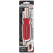 PICQUIC SIXPAC Plus 7 pc. Multi-Bit Screwdriver 6 in.