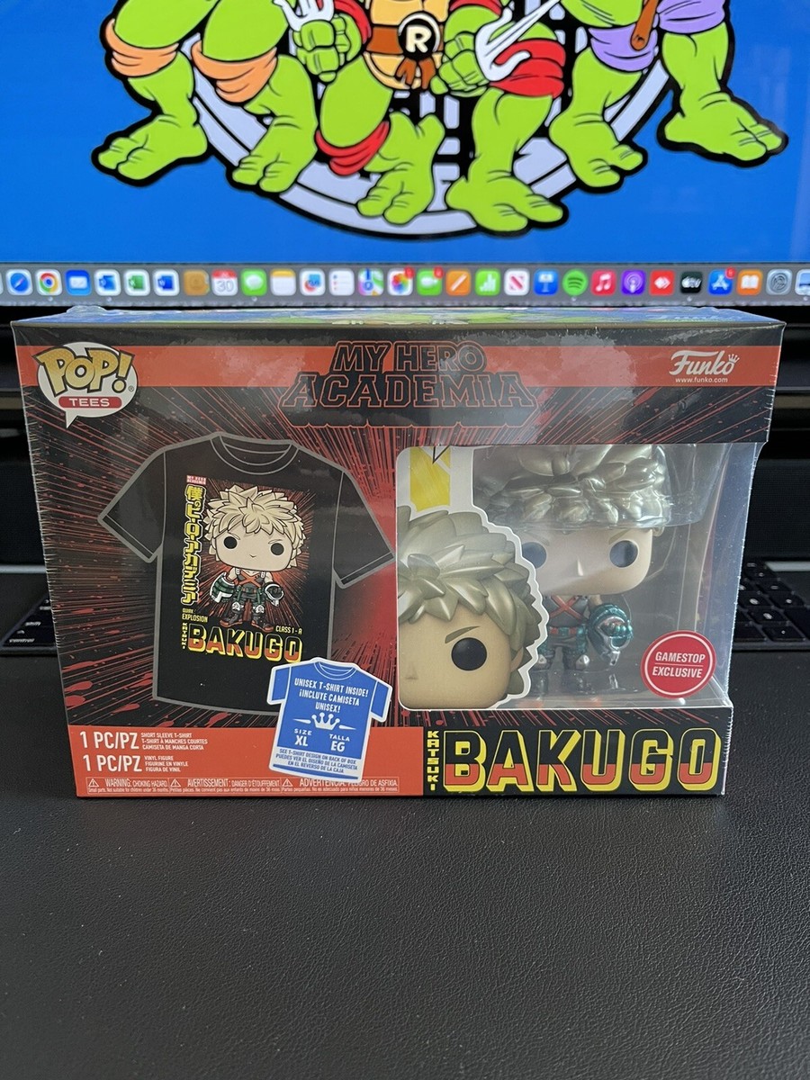 My Hero Academia POP! Katsuki Bakugo and T-Shirt GameStop Exclusive (XL)