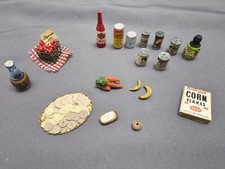 Vintage Dollhouse Miniatures Food Set