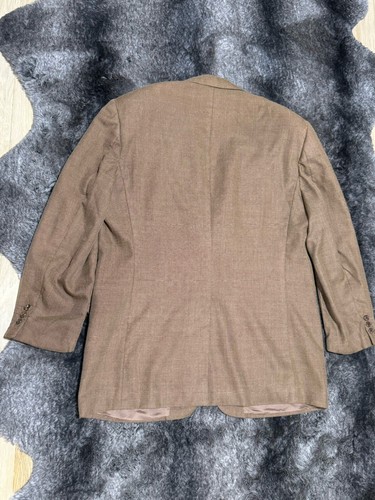 Belvest Hand Tailored For Boyds Men’s EU 56R US 46 R Brown Cashmere Blazer Italy - Picture 13 of 13