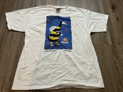 Vintage 1995 Please Bee Mine Duck Artist Will Bullas Art White T Shirt Size XL