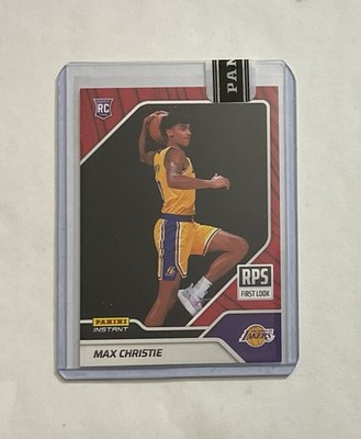 2022-23 PANINI INSTANT NBA RPS FIRST LOOK MAX CHRISTIE #RPS-31 RC RED 4/25