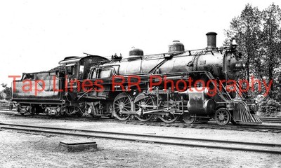 Central of Georgia #443 vor 1951 A 4-6-2 Lima #5219 7/1916 NEU 5X8 FOTO