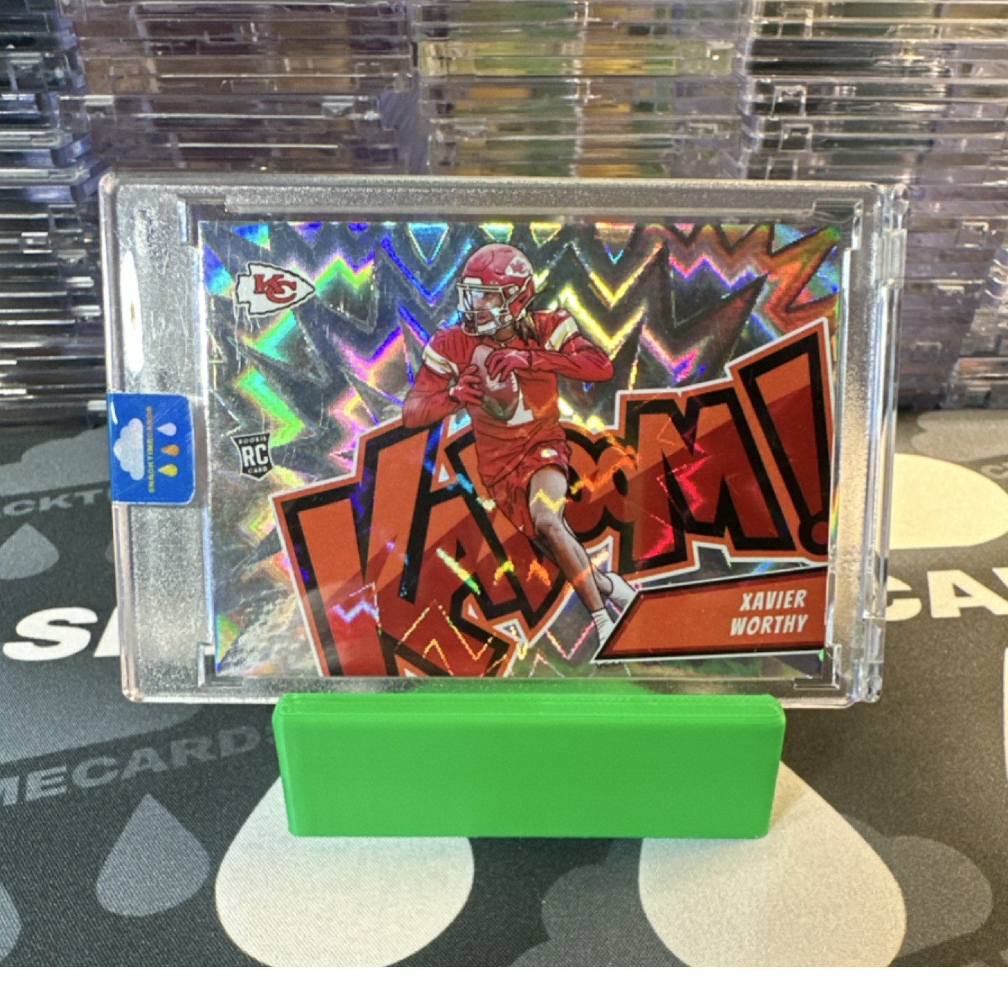 Panini Absolute 2024 Kaboom! Xavier Worthy Rookie #12 Kansas City Chiefs