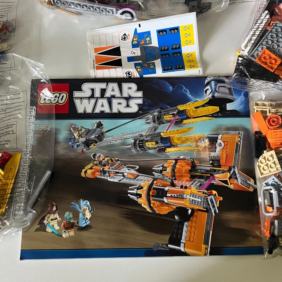 LEGO Star Wars: Anakin Skywalker and Sebulba's Podracers (7962) - Brand New - Image 3 of 4
