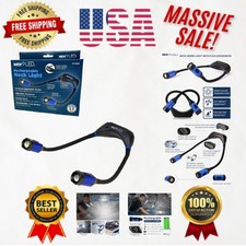 Waterproof Rechargeable Neck Light - 10 Hour Runtime, Adjustable Brightness