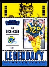 2020 Panini Contenders #LC-EDI Eric Dickerson Legendary Contenders