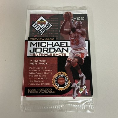 1x 1998-99 Upper Deck Choice Preview SEALED PACK Michael Jordan