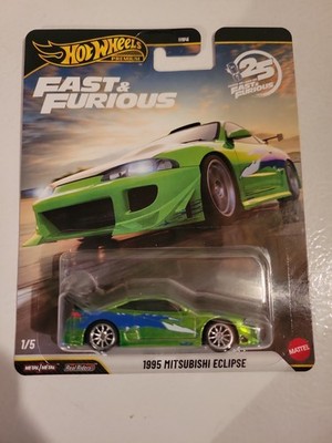 2026 Hot Wheels Premium 25 Years Fast & Furious 1995 Mitsubishi Eclipse HTF