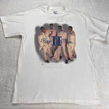 Boyz 2 II Men Vintage Hanes Ultraweight Size Large 1994-1995 Tour T-shirt Single