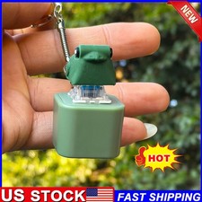 Rechargeable Croaking Frog Keychain Fidget Keychain Adult US
