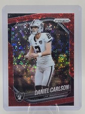 2025 Panini Prizm - Daniel Carlson #271 Red No Huddle Prizm /99