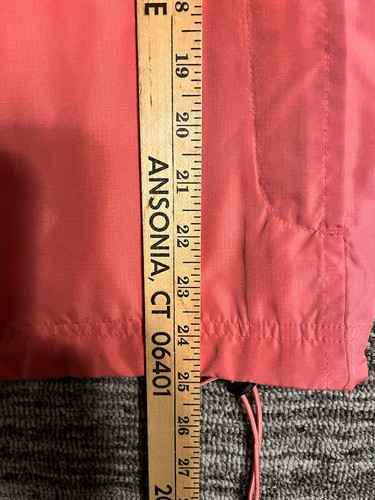 The Black Dog Womens Rain Jacket Full Zip Polyester Hooded Windbreaker Pink XL - Picture 13 of 22