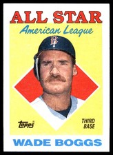 Wade Boggs 1988 Topps Boston Red Sox MLB READ FREE SHIPPING AutographDen