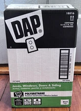 DAP Polyurethane 10.1 oz. Black Premium Commercial Grade Sealant (12-Pack)