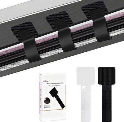 Under Desk Cable Management, Wire Organizers for Cords - Upgrade 48 PCS Sticky B