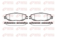 Bremsbelagsatz Scheibenbremse Remsa 0457.00 FüR Lexus LS 400 UCF10 UCF20_ UCF20R