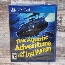 The Aquatic Adventure of the Last Human - PS4 - Brand New! Rare!