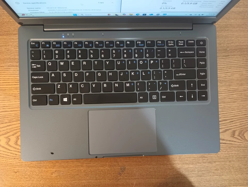 Jumper EZbook S5 Silver 12GB RAM 250GB Storage Laptop Intel Celeron N3350 Win 11 - Image 2 of 4