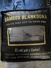 Bamboo Blankoona Summer Doona And Light Blanket In One