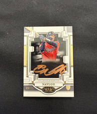 2023 Topps Tier One-Breakout Autographs Bo Naylor #BOA-BN1 Bronze Ink /25 (RC)