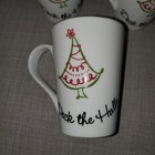 Christmas Mugs, St Nicholas Square, Tis the Season, Set of 4, 12 Oz, nwot — photo 9