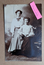 OLD PHOTO WOMEN FASHION OBAN SCOTLAND 1900S SOCIAL HISTORY Z 519