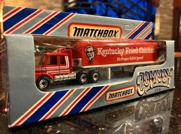 Matchbox Convoy CY16 Kentucky Fried Chicken KFC Tractor Trailer 1983 - Mint NRFB - Image 3 of 4