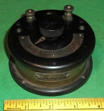 1914 Wm. Murdock  Variable Air Condenser For Early Spark Era Radio Complete!