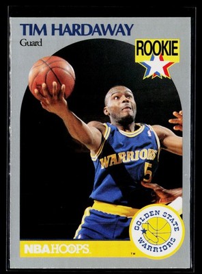1990 Hoops Team Night Golden State Warriors #NNO Tim Hardaway