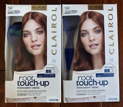 Clairol Root Touch-Up by Nice'n Easy Permanent Hair Dye-5R Medium Brown 