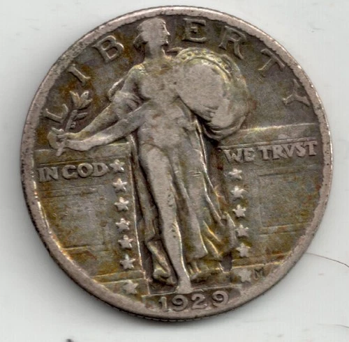 1929 Standing Liberty Silver Quarter