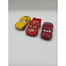 Disney Pixar Mattel Cars McQueen Rusteze Cruz Loose Lot x3