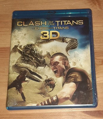 Clash of the Titans (3D Blu-ray, 2010, BRAND NEW) Sam Worthington / Bilingual