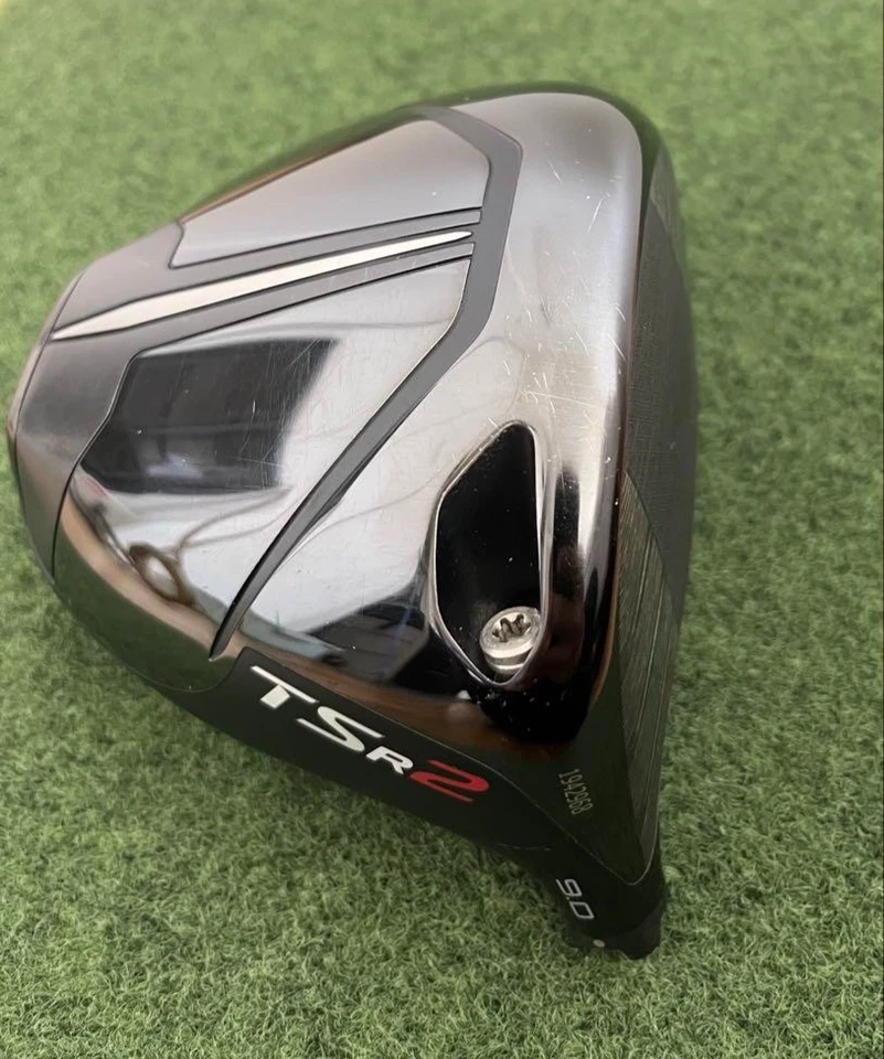 Titleist TSR2 9° RH Driver Head Only - Used, From Japan - Image 2 of 4