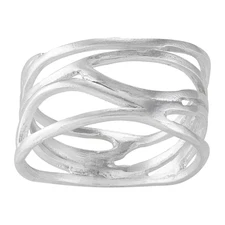 New Silpada 'Labyrinth' Sterling Silver Ring