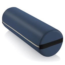 9" Massage Table Jumbo Round Bolster Pillow Headrest Cushion - Blue