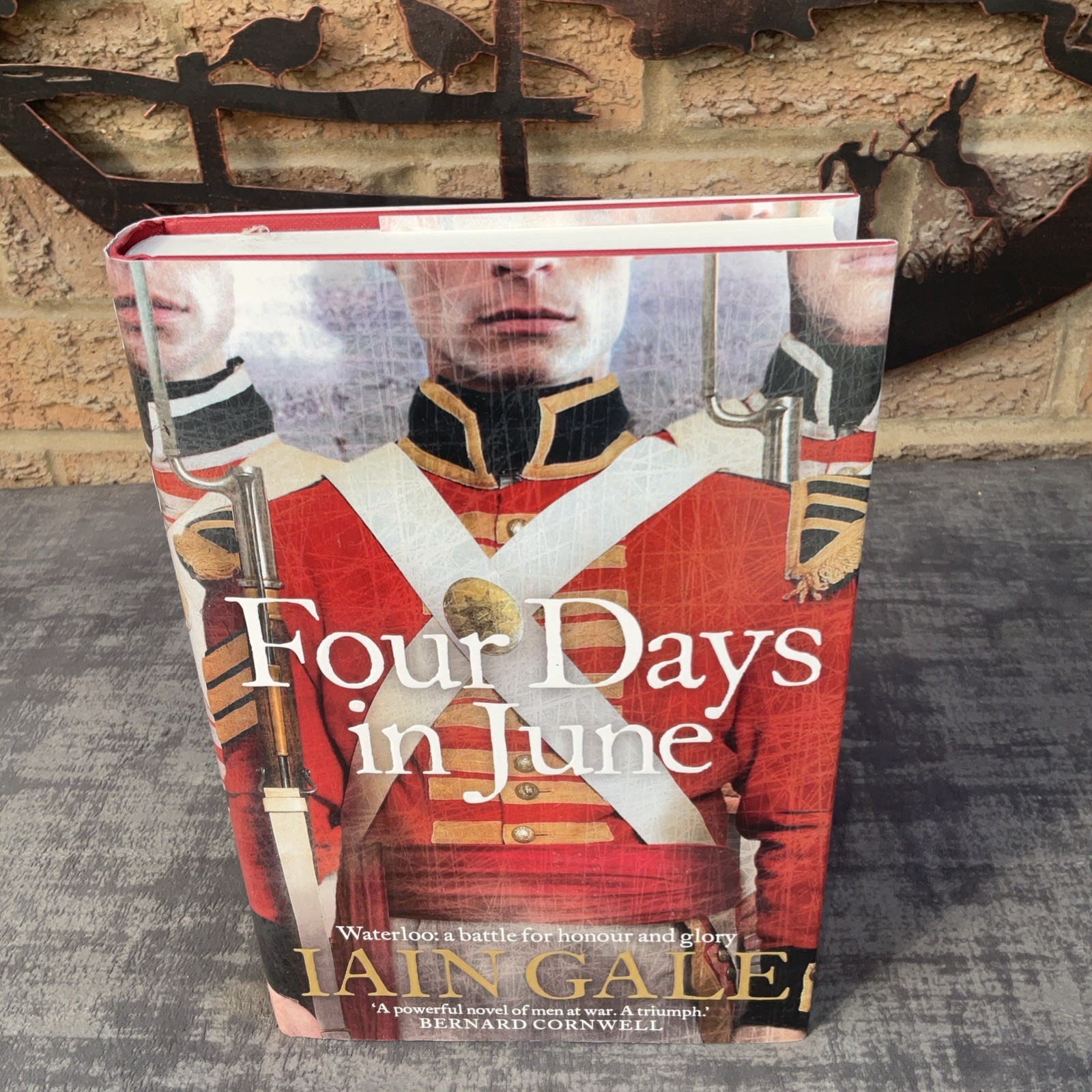 Four Days In June SIGNED By Iain Gale HB DJ 2006 Harper Collins