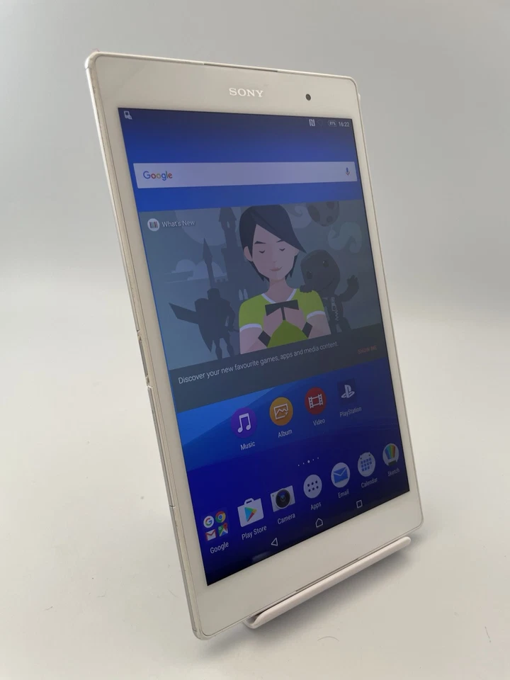 Sony Xperia Z3 Tablet Compact SGP611 White WiFi 16GB 8" 8.1MP Android Tablet - Image 2 of 4