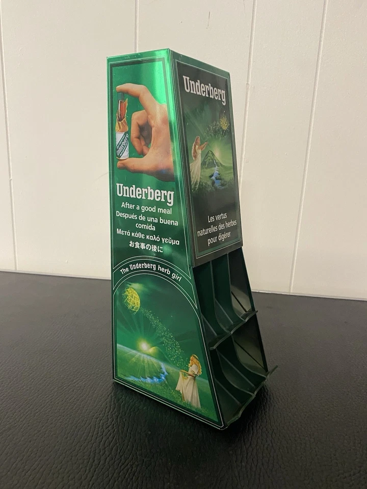 DISPENSADOR DE BOTELLAS PEQUEÑAS UNDERBERG BITTERS PUBLICIDAD Foto 4 de 4