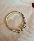 Vintage 1990 Sterling Silver Love Knot Ring - Birmingham Hallmark - Size S