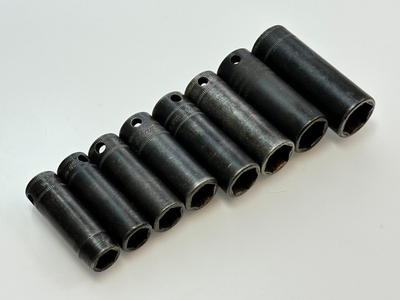 #ad Snap On Tools USA 8pc Metric 10mm 17mm Deep Impact Socket Set 3 8quot; Drive 6 Pt. $99.99