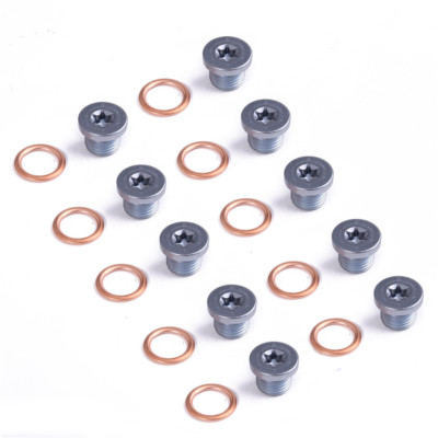Engine Oil Drain Plug & Gaskets For VW Golf GTI