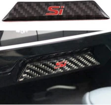 Carbon Fiber Console Storage Box Sticker Cover Trim for Honda Civic 2016-2021
