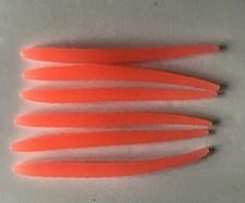 7” EELS, Stripers, Fluke, Weakfish, Bass 6 Pink