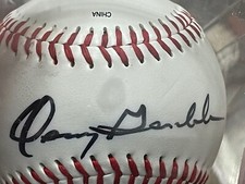 Oscar Gamble SIGNED AUTOGRAPHED BASEBALL