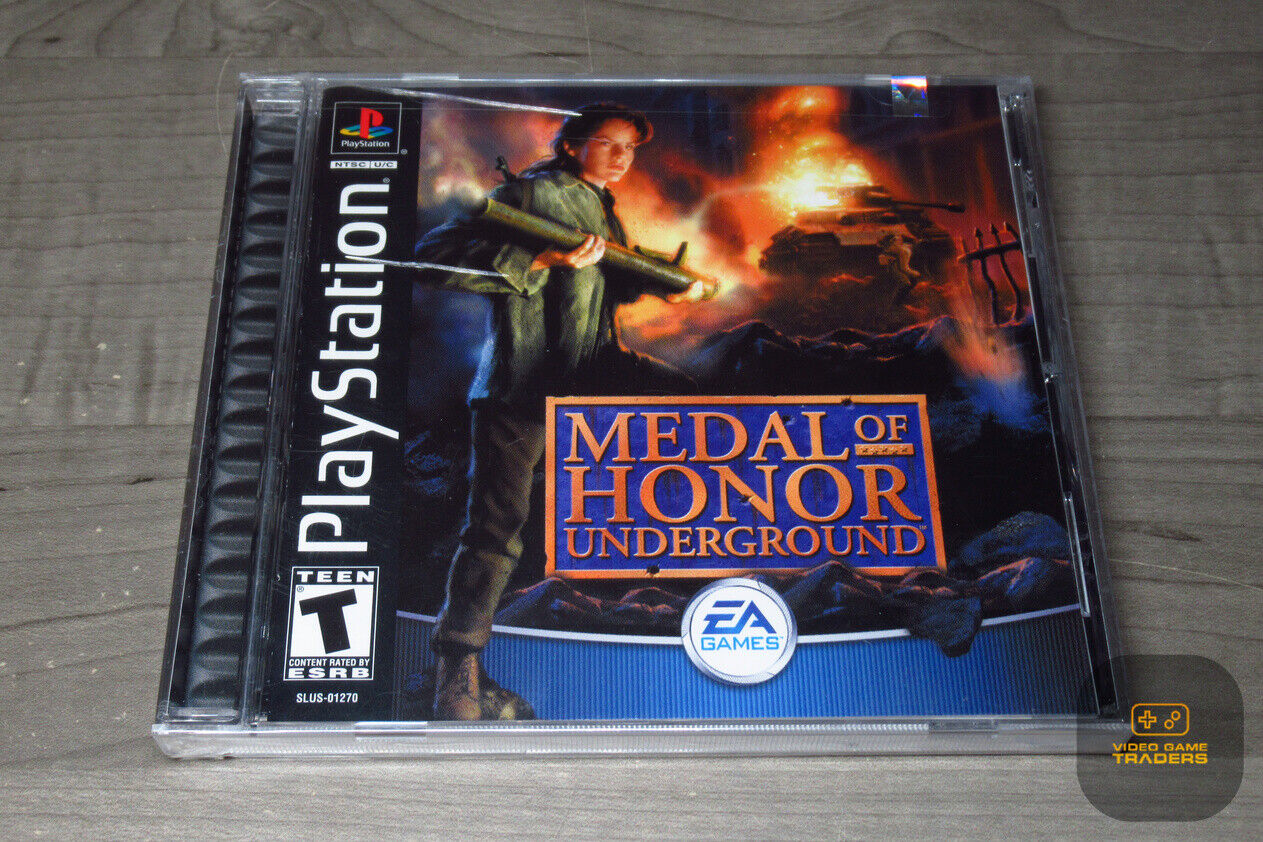 Medal of Honor: Underground (Sony PlayStation 1, 2000) for sale